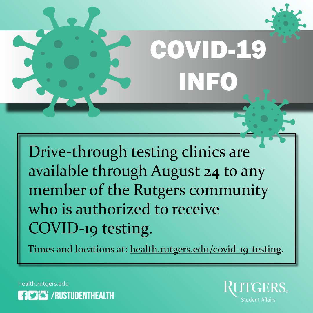 Covid-19 info drive through testing