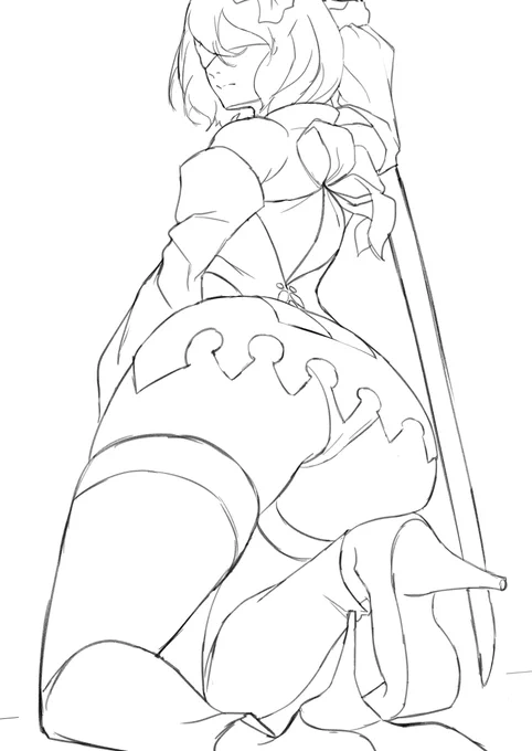 So anyway I saw 2B's design from Reincarnation 