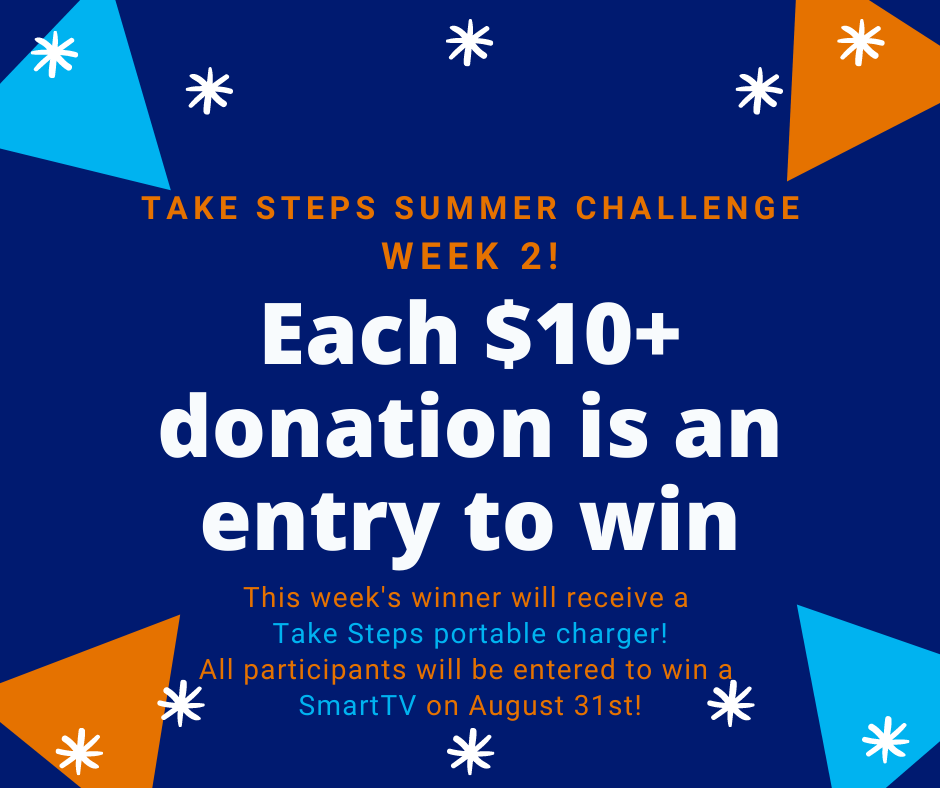 Crohn's & Colitis Foundation - Greater NYC (@ccfdnnyc) on Twitter photo It's week 2 of our Take Steps summer challenge! Every donation you receive (or make!) of $10 or more is an entry to win! Log-in to fundraise: bit.ly/2XP8YVs 
Don't forget to join us for Take Steps + Camp Oasis BINGO this Thursday at 6:45 pm: bit.ly/3kvhxyp It's week 2 of our Take Steps summer challenge! Every donation you receive (or make!) of $10 or more is an entry to win! Log-in to fundraise: bit.ly/2XP8YVs 
Don't forget to join us for Take Steps + Camp Oasis BINGO this Thursday at 6:45 pm: bit.ly/3kvhxyp