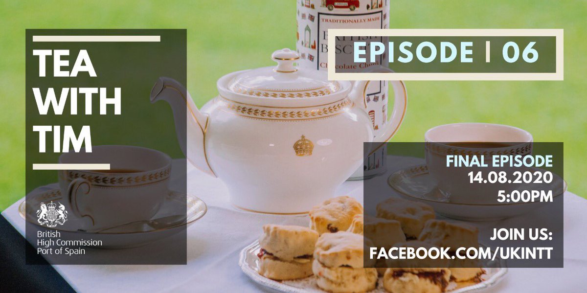 My final episode of #TeaWithTim launches on Friday! Tune in at 5pm with your favourite cuppa โ๏ธ
The full episode will be available at: https://t.co/vUybjYZfwL https://t.co/Qd2PoCTJWa