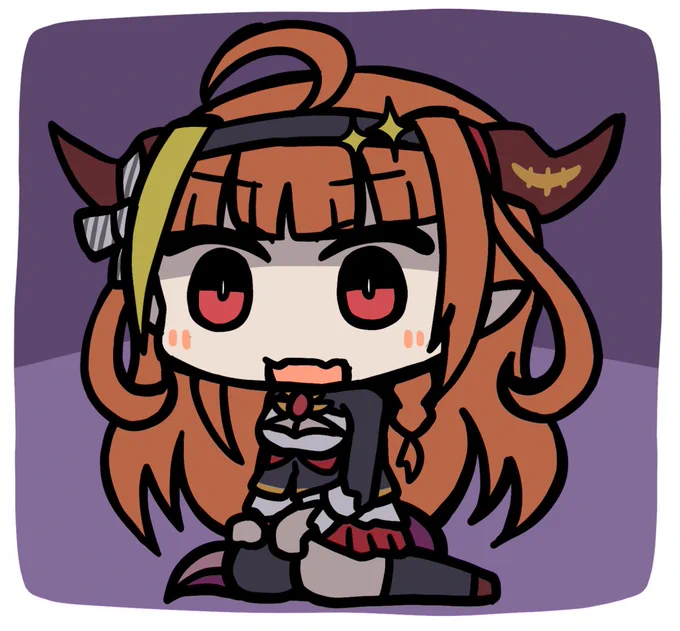 暗闇にたたずむ #みかじ絵 