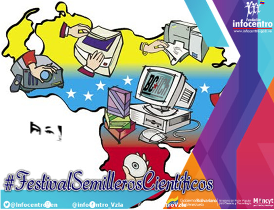 BcCojedes's tweet photo. #FestivalSemillerosCientíficos Ciencia para todos  @BcHugoChavez @InfocentroVEN @jjosecortez @LaRosaInfoVE @Mippcivzla @Gabrielasjr @corocor2 https://t.co/eTBBWT9wWv
