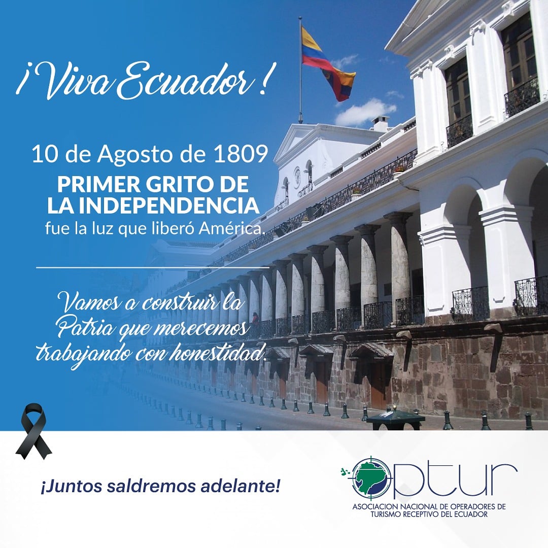 optur_org's tweet photo. Conmemoramos el #10DeAgosto
Primer #GritoDeLaIndependencia
#OperadoresTuristicos #Ecuador https://t.co/J3jpVxoJuA
