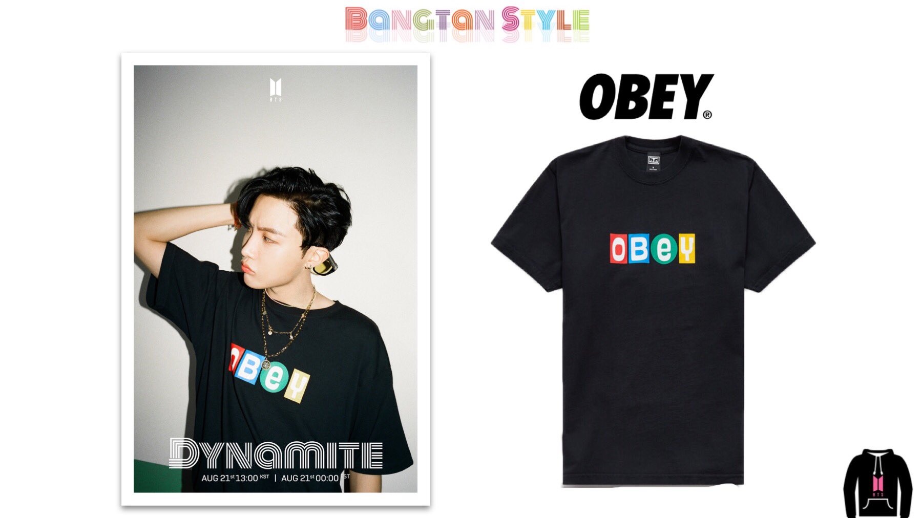 obey baseball tee