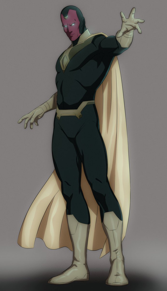 Vision Concept Art Marvel