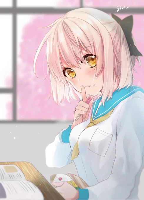 「しーっ、内緒ですよ!」#FGO 