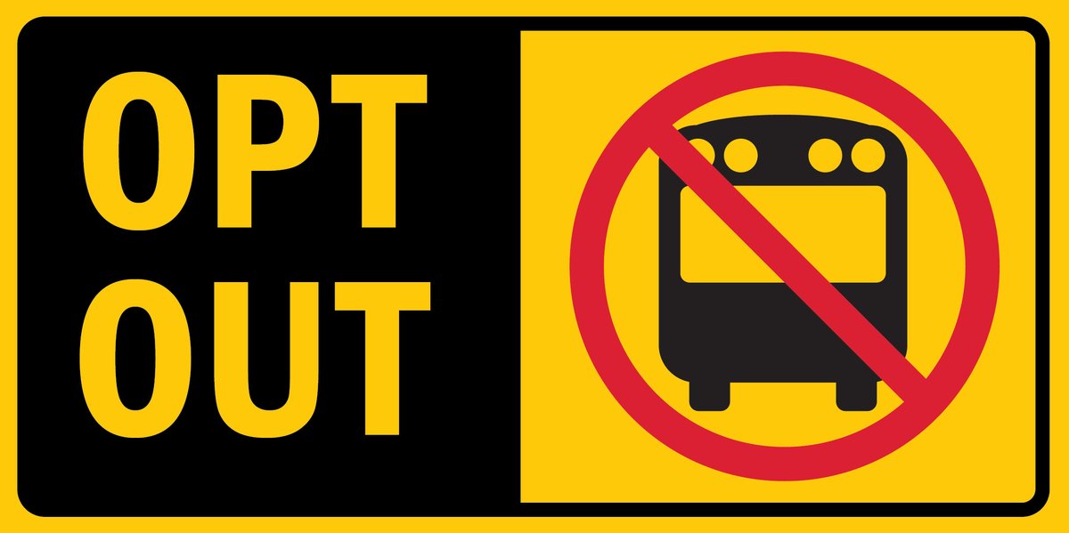 Help us plan for September! If your child is eligible for transportation (confirm here: geoquery.haltonbus.ca/Transportation…) and doesn't plan on riding the bus, please complete our Opt-Out form on haltonbus.ca. <a href="/HaltonDSB/">HDSB</a> <a href="/HCDSB/">Halton Catholic DSB</a>