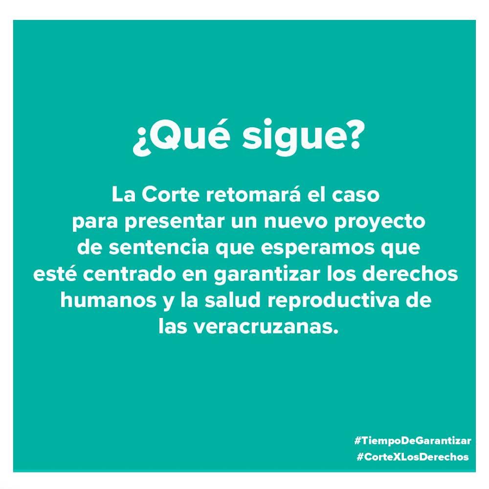 MexfamAC's tweet photo. 🤔¿Qué discutió la Corte sobre la Alerta de Violencia de Género por Agravio Comparado en Veracruz?🤔
#Mexfam
#CorteXLosDerechos
#TiempoDeGarantizar https://t.co/SZkjiQar52