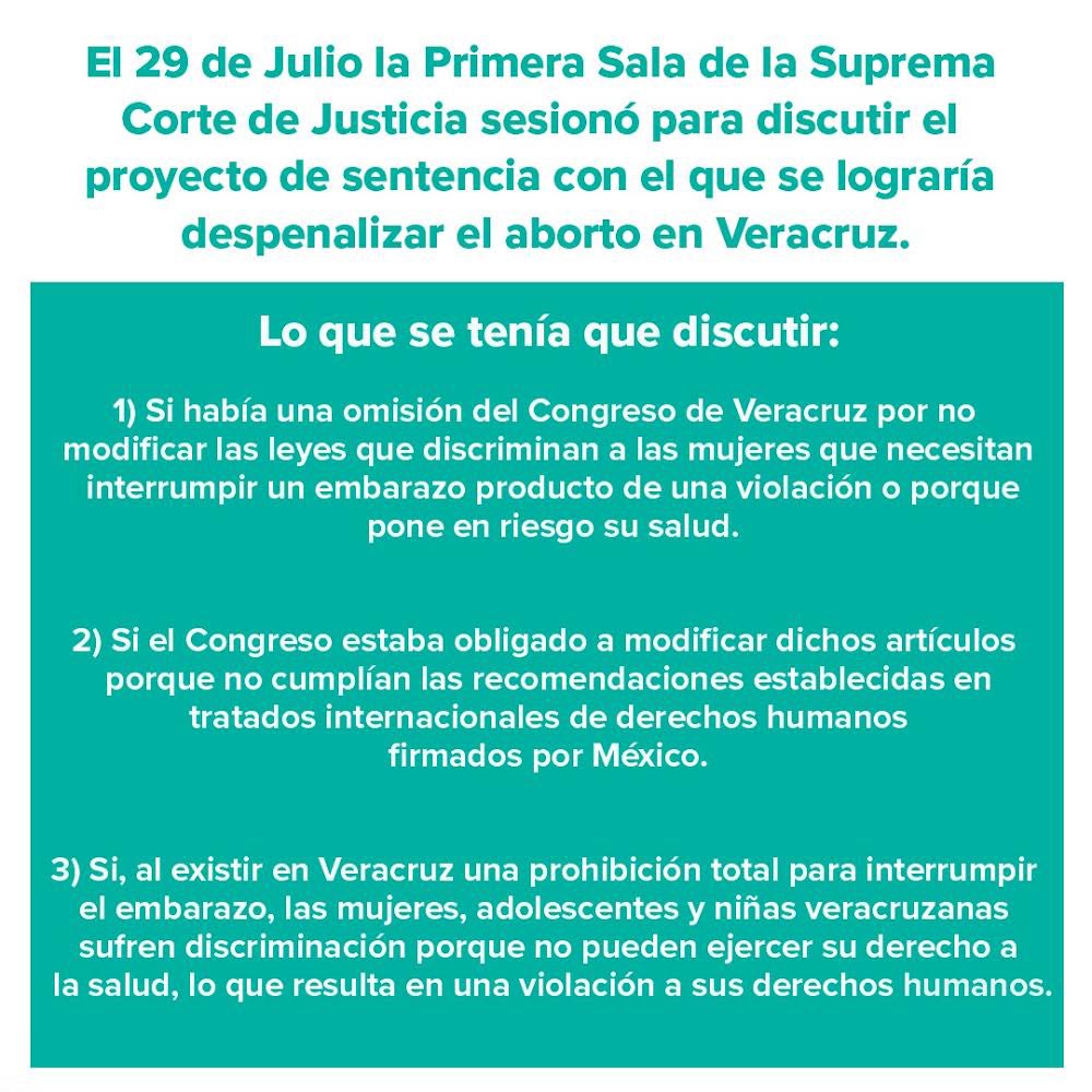 MexfamAC's tweet photo. 🤔¿Qué discutió la Corte sobre la Alerta de Violencia de Género por Agravio Comparado en Veracruz?🤔
#Mexfam
#CorteXLosDerechos
#TiempoDeGarantizar https://t.co/SZkjiQar52