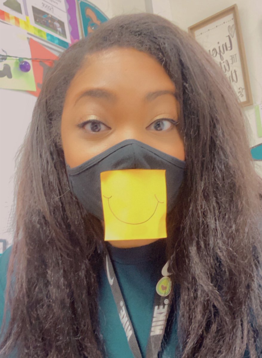 educatephillips's tweet photo. #GarlandISD1stDay Year 13 😷🥳#RemoteLearning Let’s get toooooo it 👩🏽‍🏫👩🏽‍🔬😷 https://t.co/gkafi9dzvA