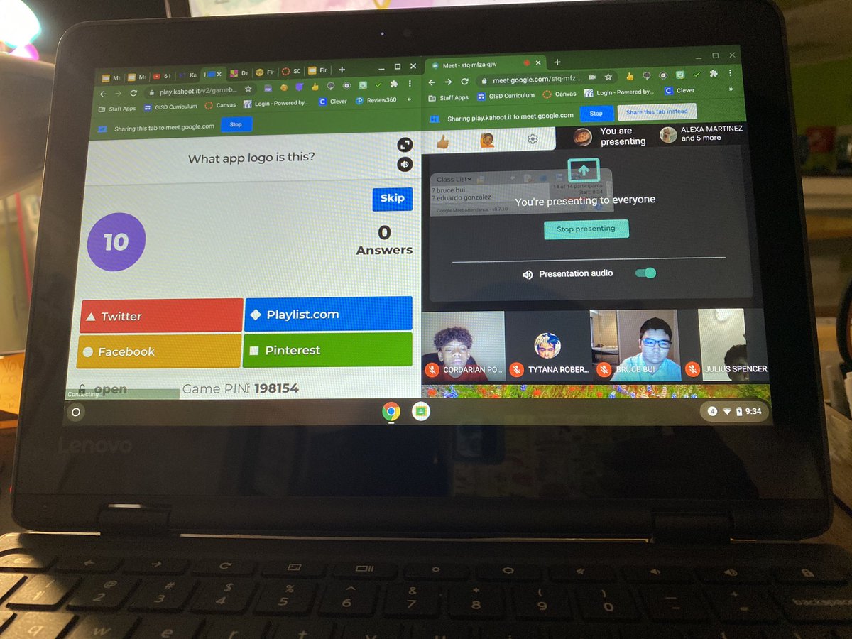 educatephillips's tweet photo. #GarlandISD1stDay Year 13 😷🥳#RemoteLearning Let’s get toooooo it 👩🏽‍🏫👩🏽‍🔬😷 https://t.co/gkafi9dzvA