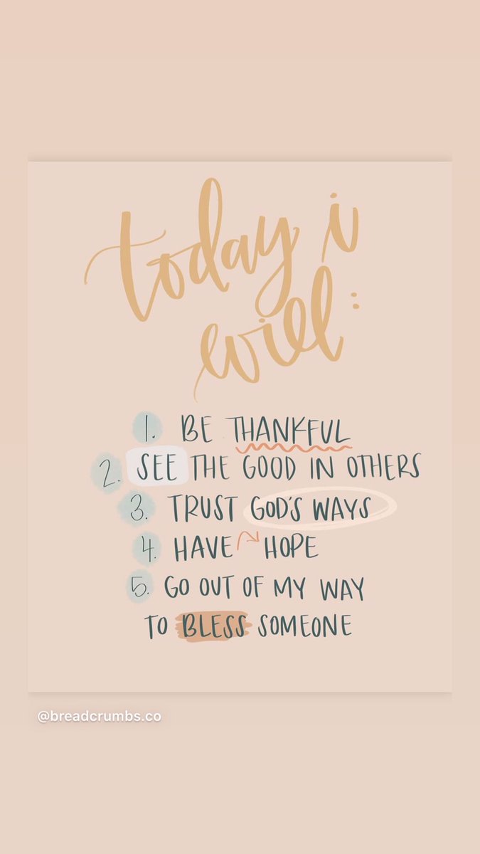 mcullison's tweet image. Happy Monday! Today I will... #givethanks #seegood 
 #trust #hope #bless
