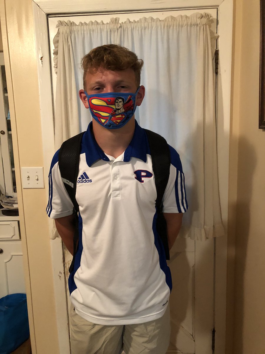 scottyboo80's tweet photo. Day 1 of Freshman year! Letβs go get this!! #LivelikeJay #PlaylikeJay #PAstrong https://t.co/cJ45PIysxx