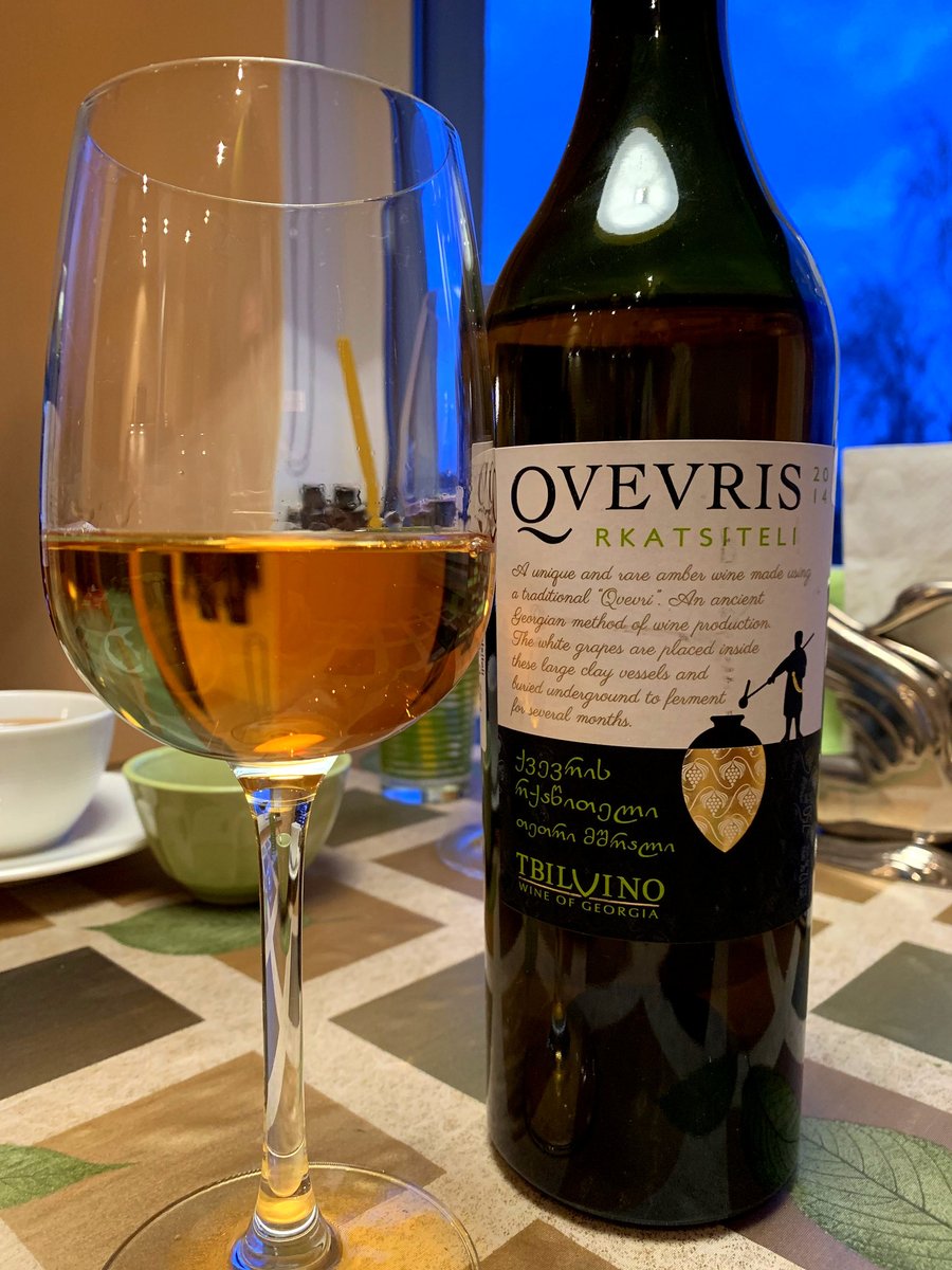 GeorgiaWineland's tweet photo. 🇬🇪☀ Tbilvino "Qvevris" Rkatsiteli-the best wine is the one we drink with friends
Wine: Orange-dry
Grapes: Rkatsiteli
Region: Kakheti-Georgia
Manufacturer: Tbilvino
Strength: 1️⃣2️⃣, 5️⃣%
Volume: 0️⃣, 7️⃣5️⃣
Price- from 2️⃣0️⃣ $ https://t.co/03basIdAQH