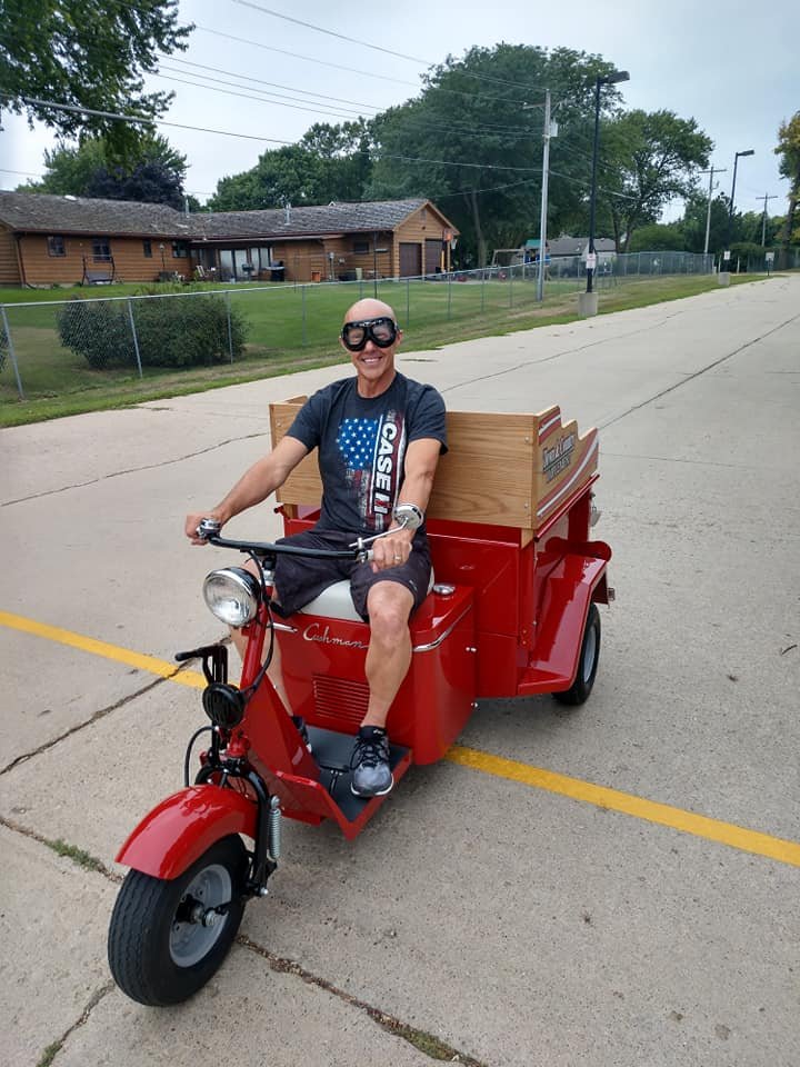 TC_Implement's tweet photo. We had so much fun in the Rally in the Valley Parade this year! #TC_Implement #Caseih #Iowa #tractor #cushman #demco #planter https://t.co/hrWJYBeZXQ