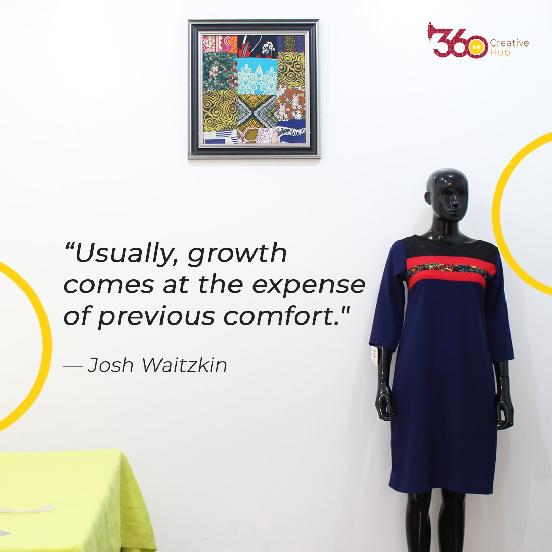 360creativehub's tweet photo. "Usually, growth comes at the expense of previous comfort."
— Josh Waitzkin
This week, be willing to leave the comfortable behind as you seek to become better.
#MondayMotivation #360CreativeHub https://t.co/CvpuUZkyDV