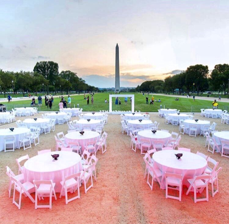 Last week, DC Events Coalition installed #THEEMPTYEVENT on the National Mall to bring awareness to the over 12 million Americans who work in the #eventindustry and the economic crisis they face.
