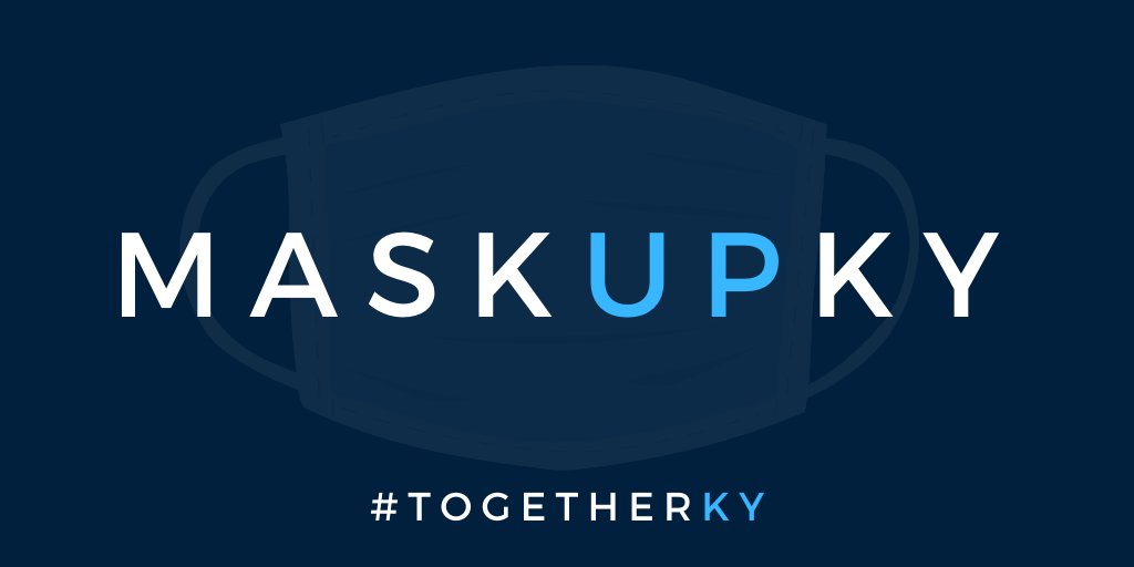 LtGovColeman's tweet photo. Let's save lives, Team Kentucky. #MaskUpKy https://t.co/Ga7TTWUGkx