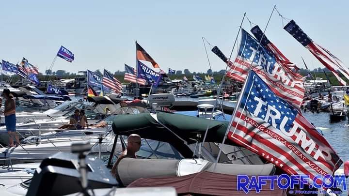 Welcome to Raft Off
@realDonaldTrump @POTUS 
#MuscamootBay #Michigan