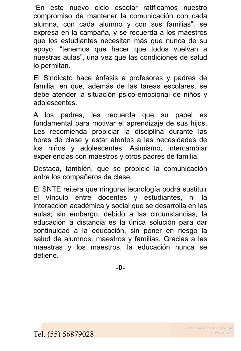 palomitarelowde's tweet photo. El @SnteNacional inicia el #QuedateEnClase 👩‍🏫👨🏽‍🏫👧🏻👦🏻👩‍💼👨‍💼👩🏾‍🤝‍👨🏼🧍🏼‍♀️ 👩‍💻🧑🏾‍💻👨🏽‍🏫🧑🏼‍💼#JuntosSaldremosAdelante  🇲🇽 Nos necesita! 💯 @lopezobrador_ @M_OlgaSCordero https://t.co/6kQHQdCyvx