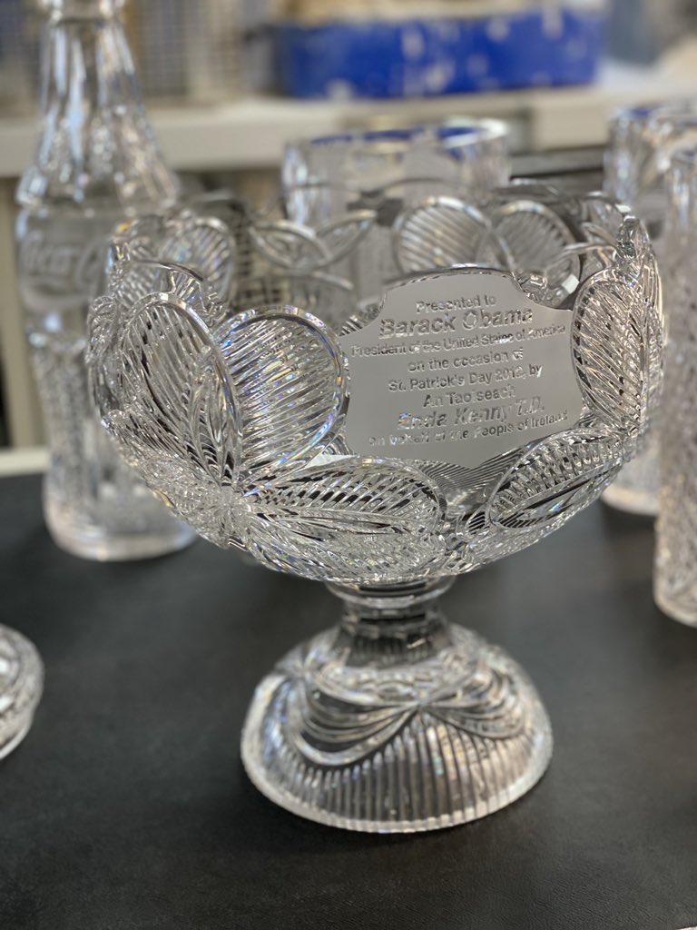 UnravelTravelTV's tweet photo. Tour of Waterford Crystal during the Emerald Pullman around #Ireland #RailTour - #Staycation2020 #RailHolidays #staycation #TravelExtra @TravelExtraIre @UnravelTravelTV @WaterfordCrystl @VisitWaterford #RailTours @railtours Book Today Travel Tomorrow https://t.co/VgBL5jnSLO https://t.co/cpWCQuPiAs
