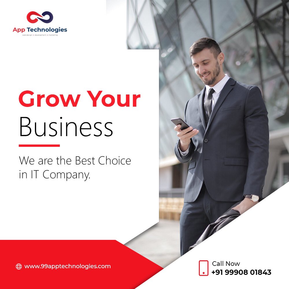 99apptech's tweet photo. Easily Transform Your Small Business into a Big Business with 99 App Technologies to Grow and Expand Your Business with Your Business Module!!
https://t.co/TGGBi6918z
#SmallBusiness #Businessmodule #99apptechnologies #Technologies #Growyourbusiness #Business https://t.co/OV7Km2I3Ck