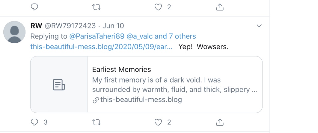 HeloryYves's tweet photo. Unfortunately, Hannah Merz has a serious mental illness that seems to be difficult to control. She is known for: having trouble with relationships, her strange memories, and her accusations.
Her first memories are in her mother’s womb (see blog). https://t.co/effhuRsVby