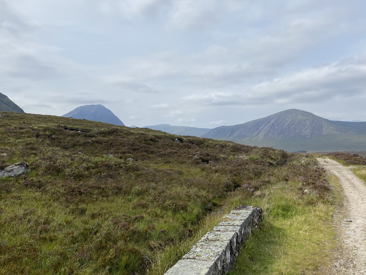 BestinBeef's tweet photo. Over Rannoch Moor and into Glencoe earlier today heading to Kinlochleven #whw2020 #westhighlandway #onemorebigpush https://t.co/9yc9U38r9s