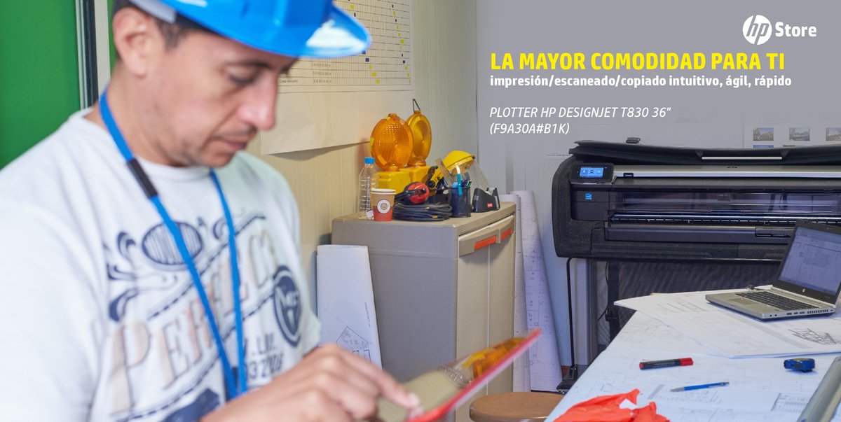 HPStoreMX's tweet image. Impresión/escaneado/copiado intuitivo y cómodo además de la calidad de impresión de HP DesignJet que le ayudan a comunicarse de forma efectiva y a avanzar en sus proyectos. 
Una muy buena opción para invertir en tu negocio, escríbenos para darte más detalles 😉
#T830 #PlotterHP