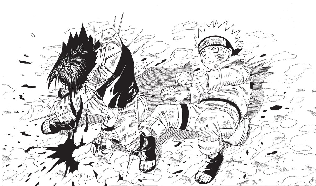 DailyMangas's tweet image. Les fameux traits simplistes de Naruto mdrrrr
(On peut faire pareil avec OP et DB)
