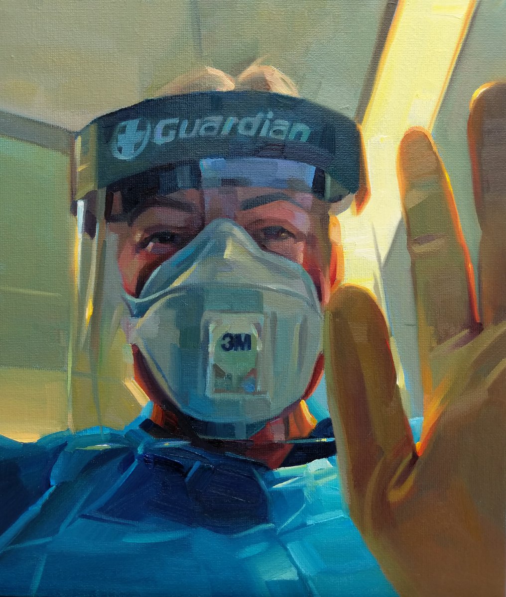 Earlier in the year, The Net Gallery and portrait artist Tom Croft partnered to create a virtual exhibition showcasing portraits of NHS staff, created during the current crisis. The exhibition incorporates work by 15 artists, all members of the <a href="/thecbpp/">CBPP</a>