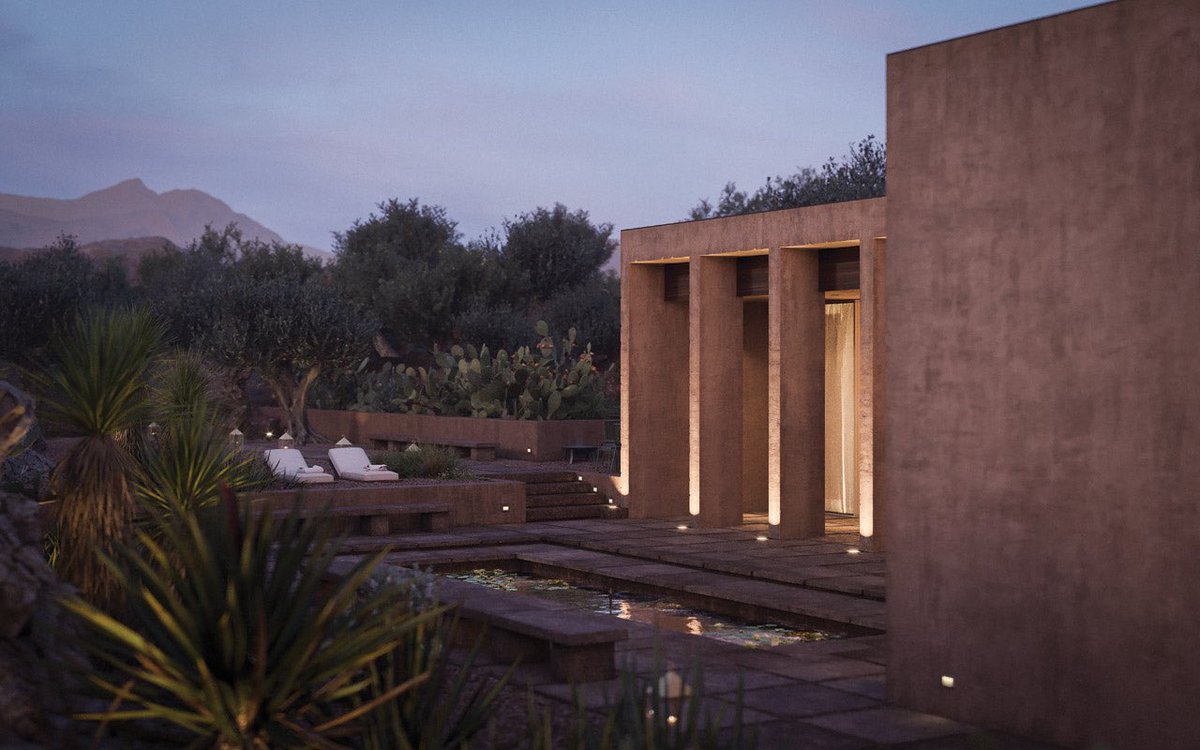 NATALIALABEL's tweet photo. This is the villa of my dreams. The organic aesthetic is heaven. https://t.co/Cd0xQa5Mst