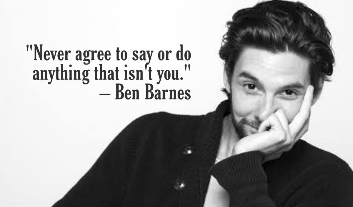 day 10 – favorite quote: #BenBarnesBirthdayMonth