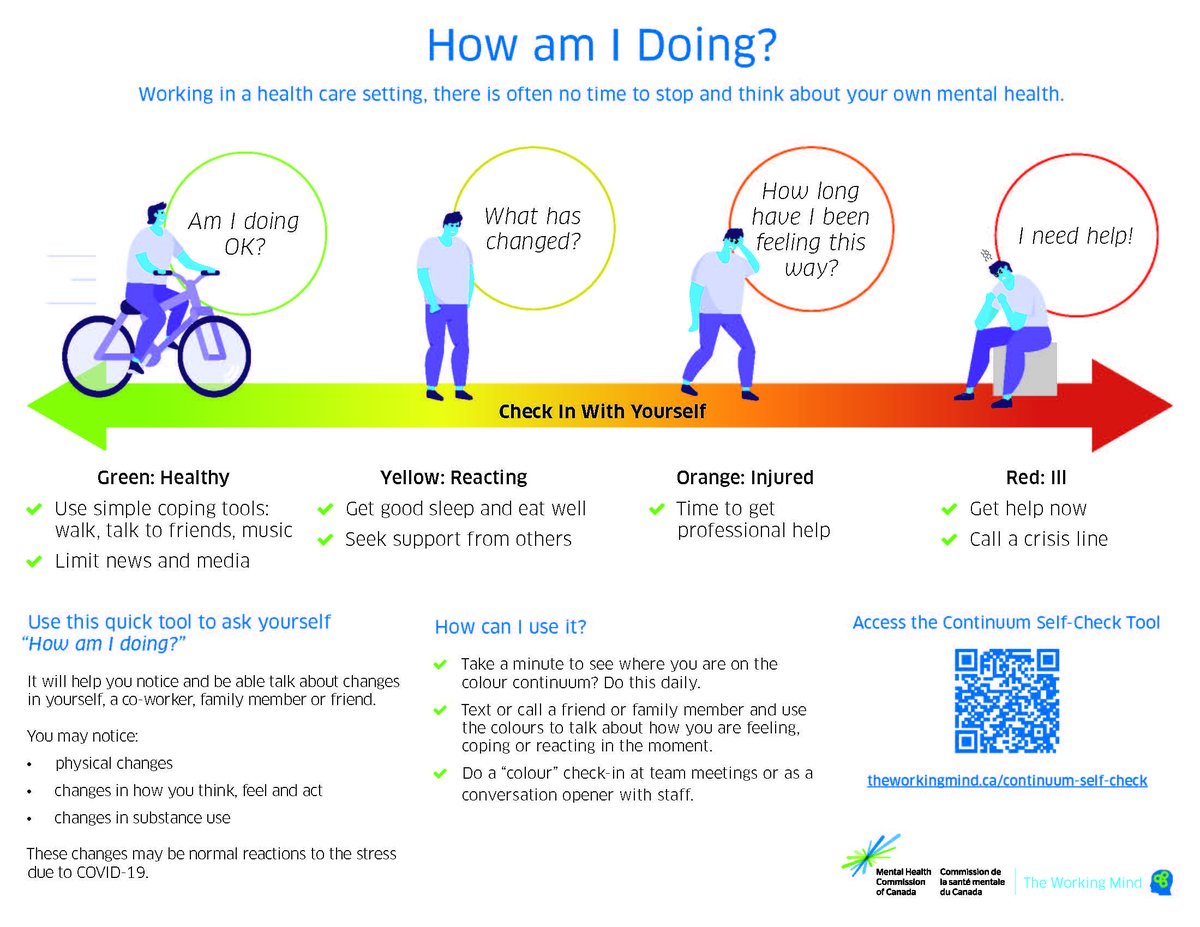 Throughout the #COVID19 pandemic, essential workers are facing a number of new challenges while at work, which may be affecting their mental health. Try our new, free virtual crisis response training, "Caring for Yourself". bit.ly/2BlfyLn