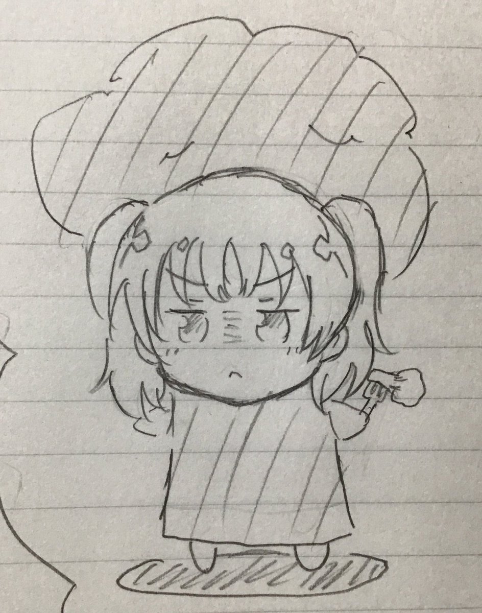 ブロッコ理亞ちゃん勝手に描かせていただいたった( ',_ゝ`)φ 