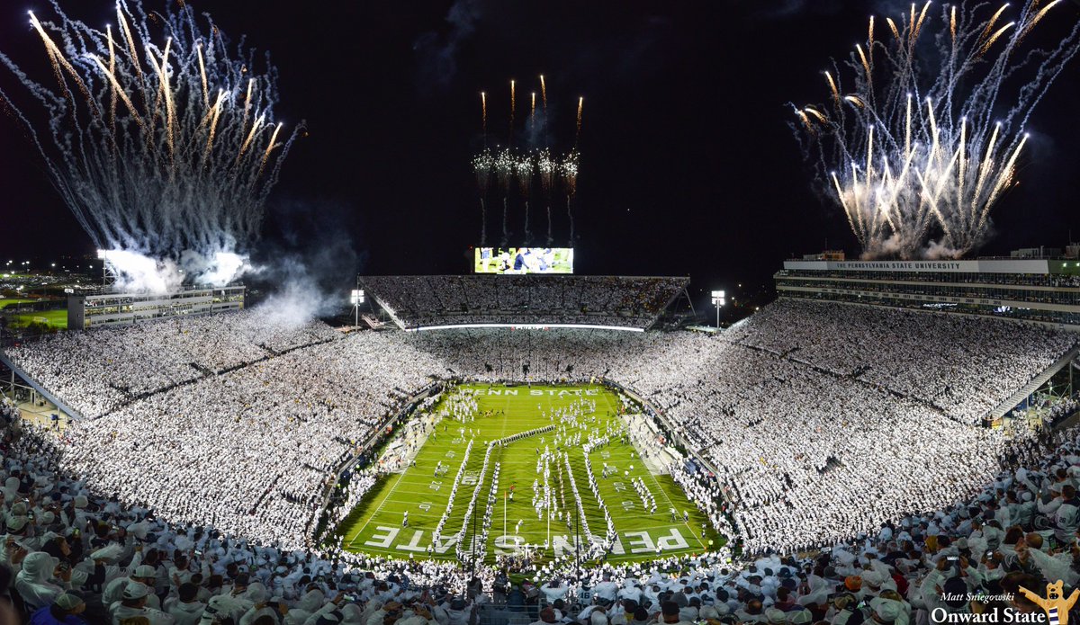 We won’t be singing Fight on State.  #BlameTrump cc:  @PennStateFball