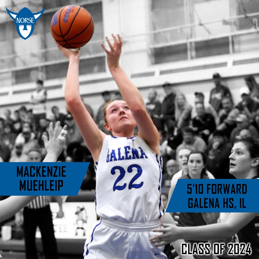LutherWBB's tweet photo. Next up...Meet Mackenzie Muehleip from Galena, Illinois. Mackenzie continues a Luther legacy, as her mom is a Luther College alum! We are so excited to have Mackenzie on campus soon! https://t.co/Cxq0curzpz