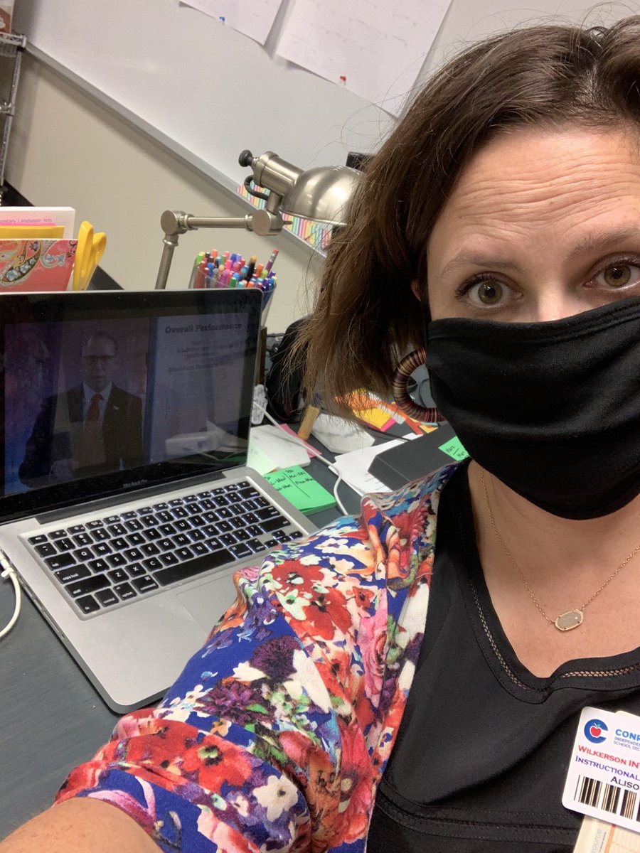 Our celebration looks different this year, but I am grateful to work in a district that prioritizes safety, student success, AND financial transparency! #conroeisdtogetheragain <a href="/WilkersonCISD/">WilkersonCISD</a>