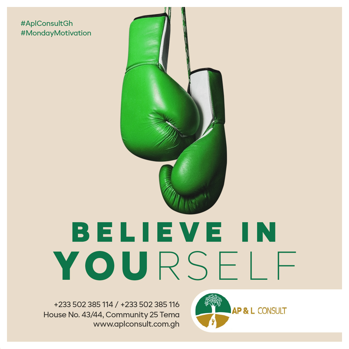 aplconsult's tweet photo. Believe in yourself, dream big with us. For more information. Call +233 502 385 114 #MondayMotivation #AplConsultGh https://t.co/rsPI3Lnsv4