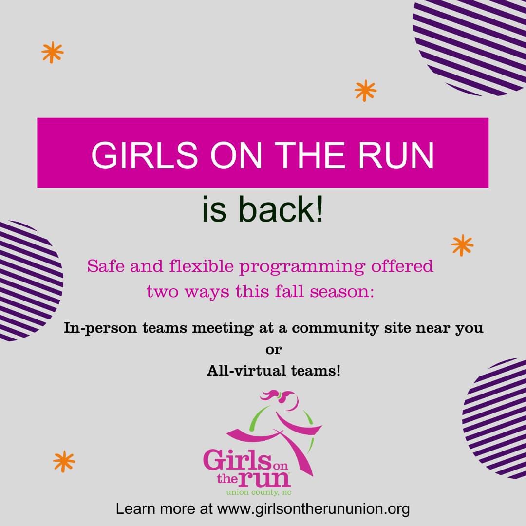 Girls on the Run Union County tweet media