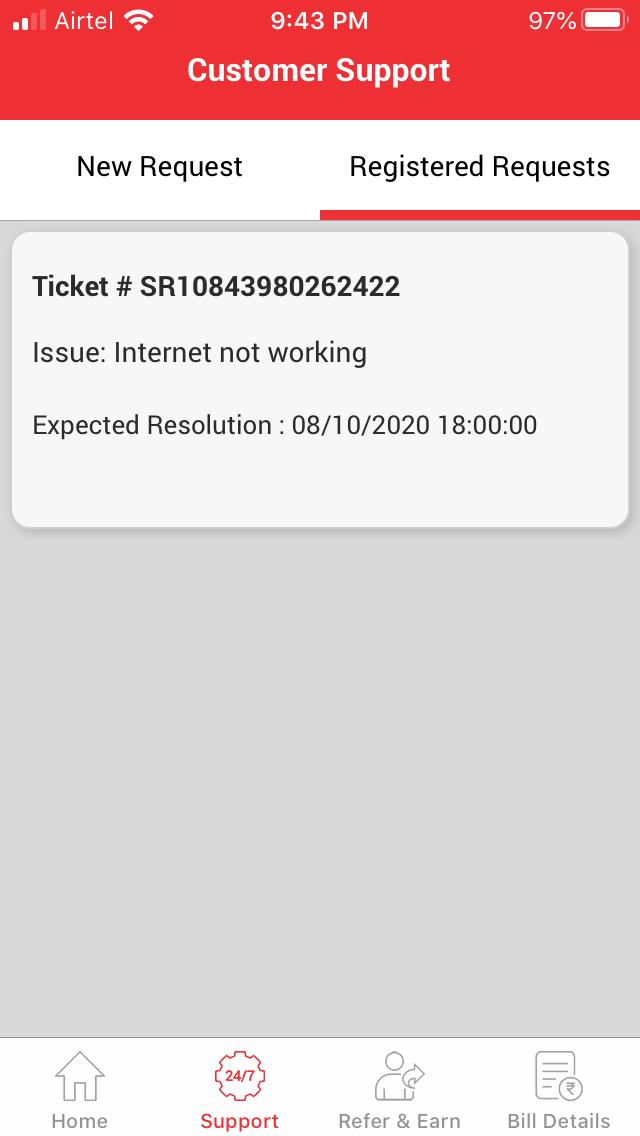 jaiprasanth172's tweet photo. Fed up with the ACT service. It's the third time the fiber goes down and no proper response and the status is also not updated. @ACTFibernet https://t.co/aqqnrwpFo8
