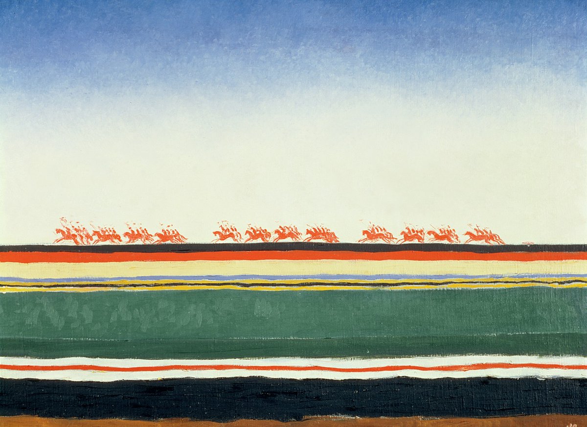 Red Cavalry, 1932, Kazimir Malevich