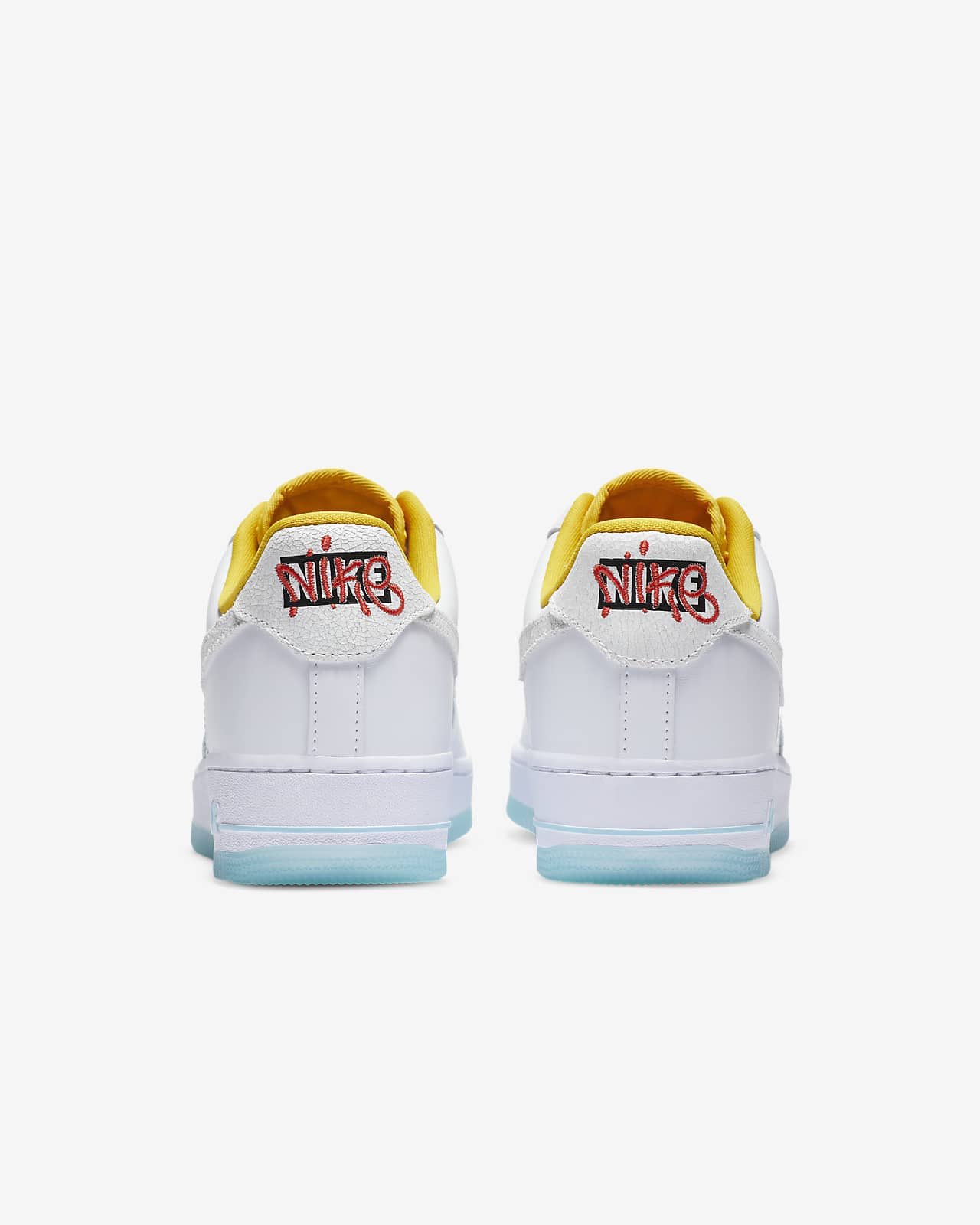 Nike air force 1 low white dark best sale sulfur