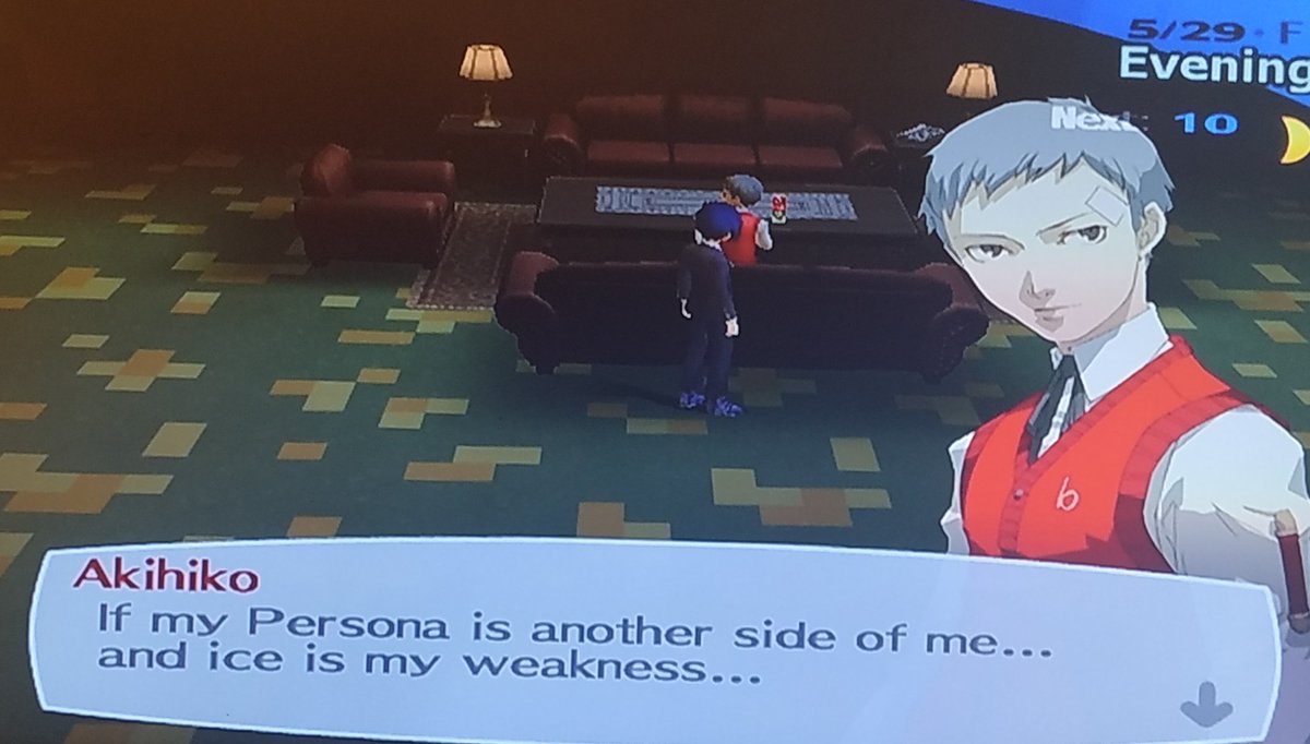 i get that everyone ships other stuff w them but i think they can be cute together... anyhow i like their relationship and i like how mitsuru is evidently the dom of the relationship