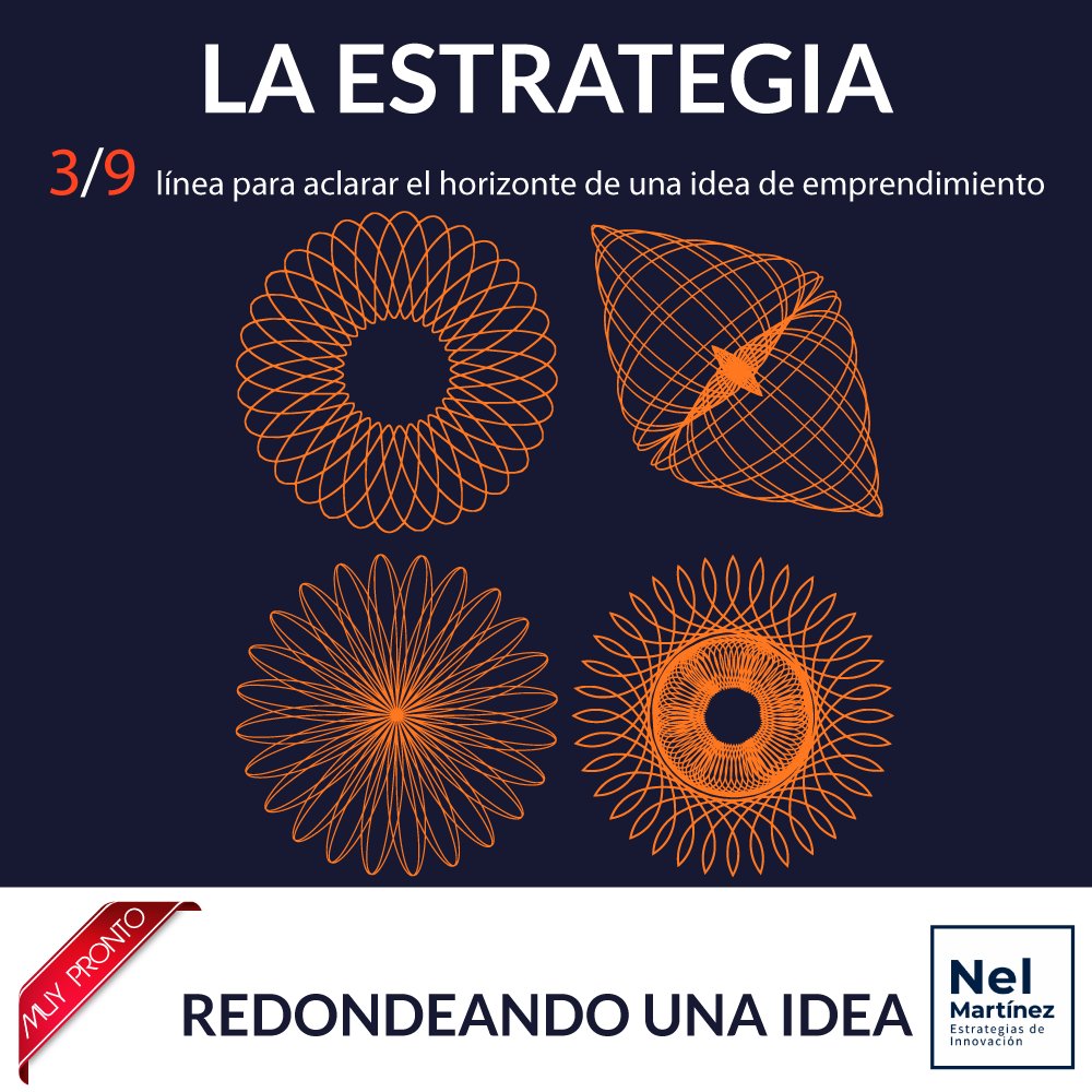 nelmmartinez's tweet photo. 3/9 líneas para aclarar el horizonte de una idea de #emprendimiento
La #ESTRATEGIA de equipo es un dibujo constante. Debes generar tu trazabilidad y observar el trazado de tus competidores
Calentamiento: Engranar la estrategia con un plan (No plantilla)
#Redondeandounaidea https://t.co/QtOzxB048L