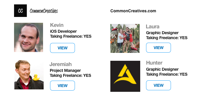 CommonCre8's tweet photo. The talent pool continues to grow at https://t.co/WskPuBOpH6 - The social working network for Designers, Developers and Creative Pros. Get connected to experts in the industry. #commoncreatives #freelance - https://t.co/4VBVxpFMWx https://t.co/xSrXuEmsTC