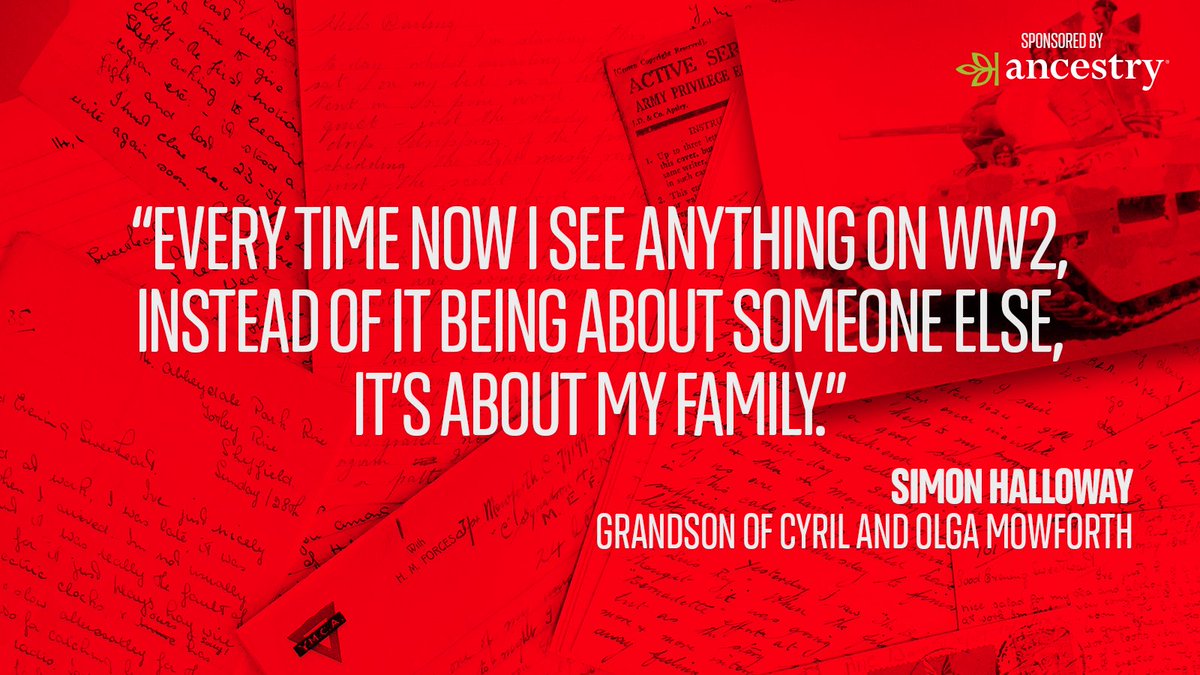 HISTORYUK's tweet photo. Can it sometimes be difficult to maintain a personal connection in TV and film to the sacrifices made during WW2? #LettersofLoveInWW2 https://t.co/ufeE1JBv0k