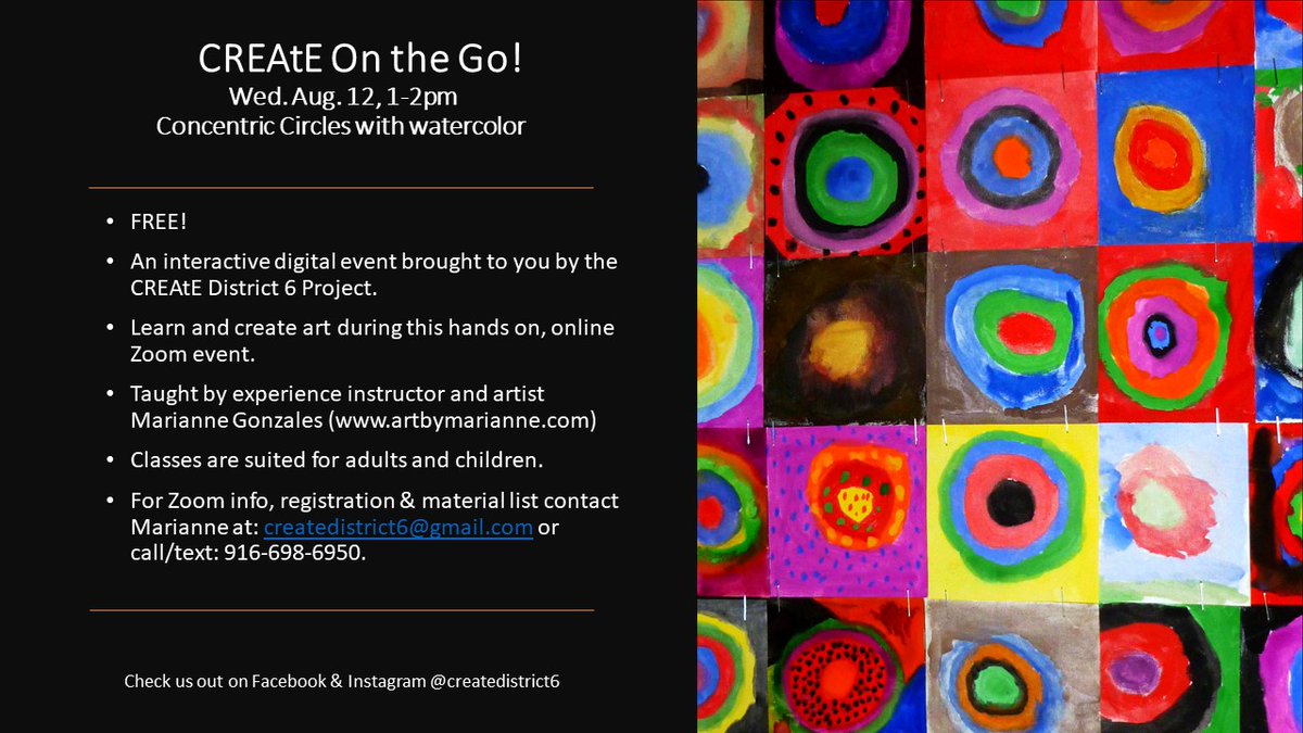 powerinn_org's tweet image. Happening this week! Free and a great project for all ages, this Wednesday August 12th from 1pm-2pm. 
#CREAtEOntheGo #sacramento #powerinn