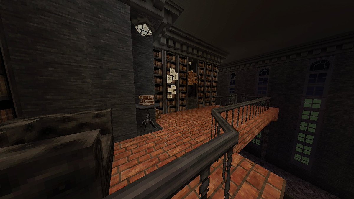 Vi Vian Minecraft Abandoned Library New Mod New Map Cocricot Minecraft Interior Design Build Abandoned Mod Library 我的世界 室内设计 图书馆 模组 T Co M7ihnyayow
