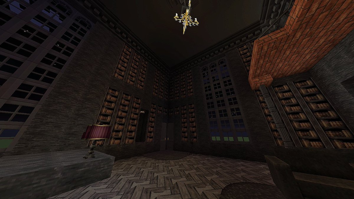 Vi Vian Minecraft Abandoned Library New Mod New Map Cocricot Minecraft Interior Design Build Abandoned Mod Library 我的世界 室内设计 图书馆 模组 T Co M7ihnyayow